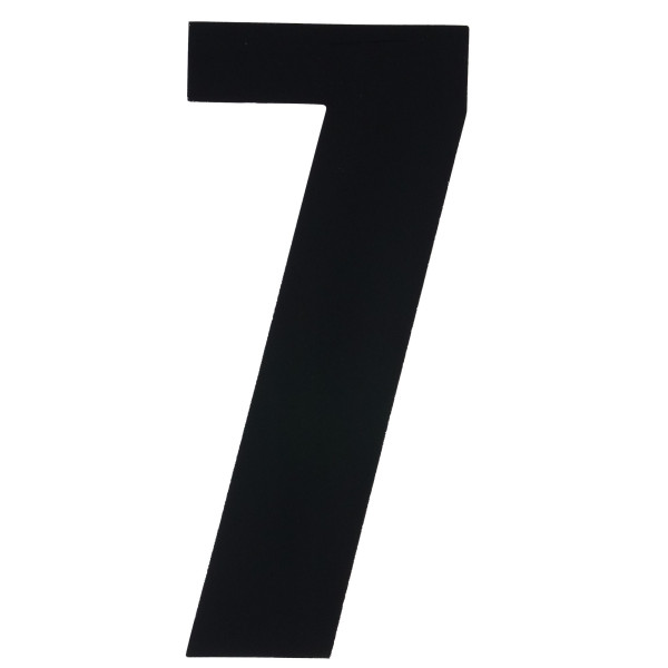 bike it Bike it 8 inch race numbers black - #7